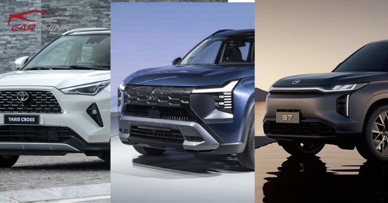 Ba nhóm xe 5 chỗ gầm cao
