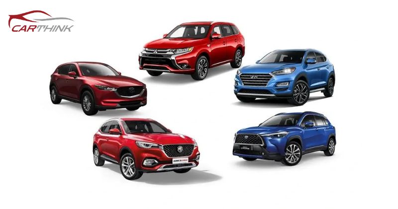 Một số mẫu xe SUV và CUV phổ biến