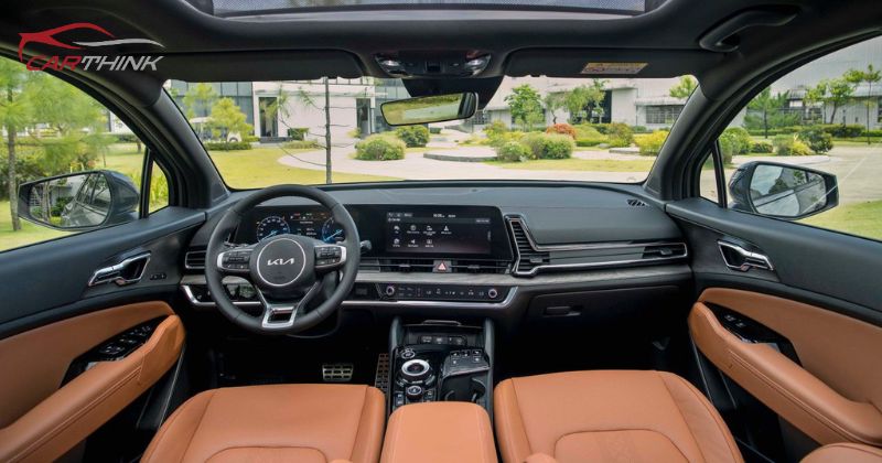 nội thất và khoang lái Kia Sportage 2023