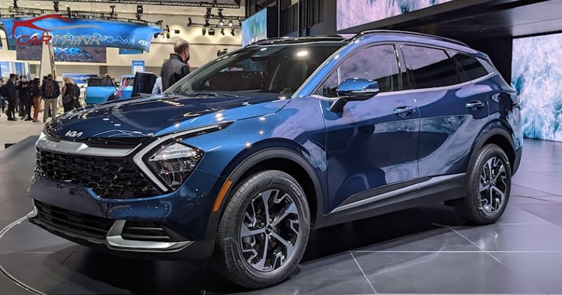 thiết kế ngoại thất Kia Sportage 2023
