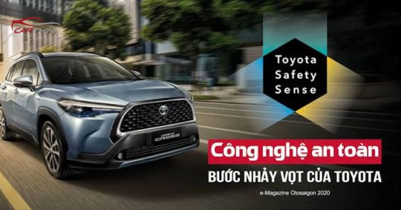 Đánh giá review tổng quan về Fortuner 2025 và các dòng máy khác nhau 10 công nghệ an toàn Toyota Safety Sense (TSS)
